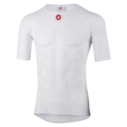 Ropa Interior Técnica CASTELLI CORE MESH 3 Manga Corta Blanco