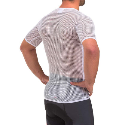 Ropa Interior Técnica CASTELLI CORE MESH 3 Manga Corta Blanco