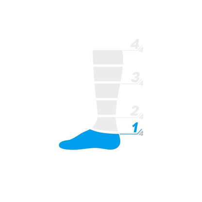 Calcetines CASTELLI INVISIBILE Mujer Blanco