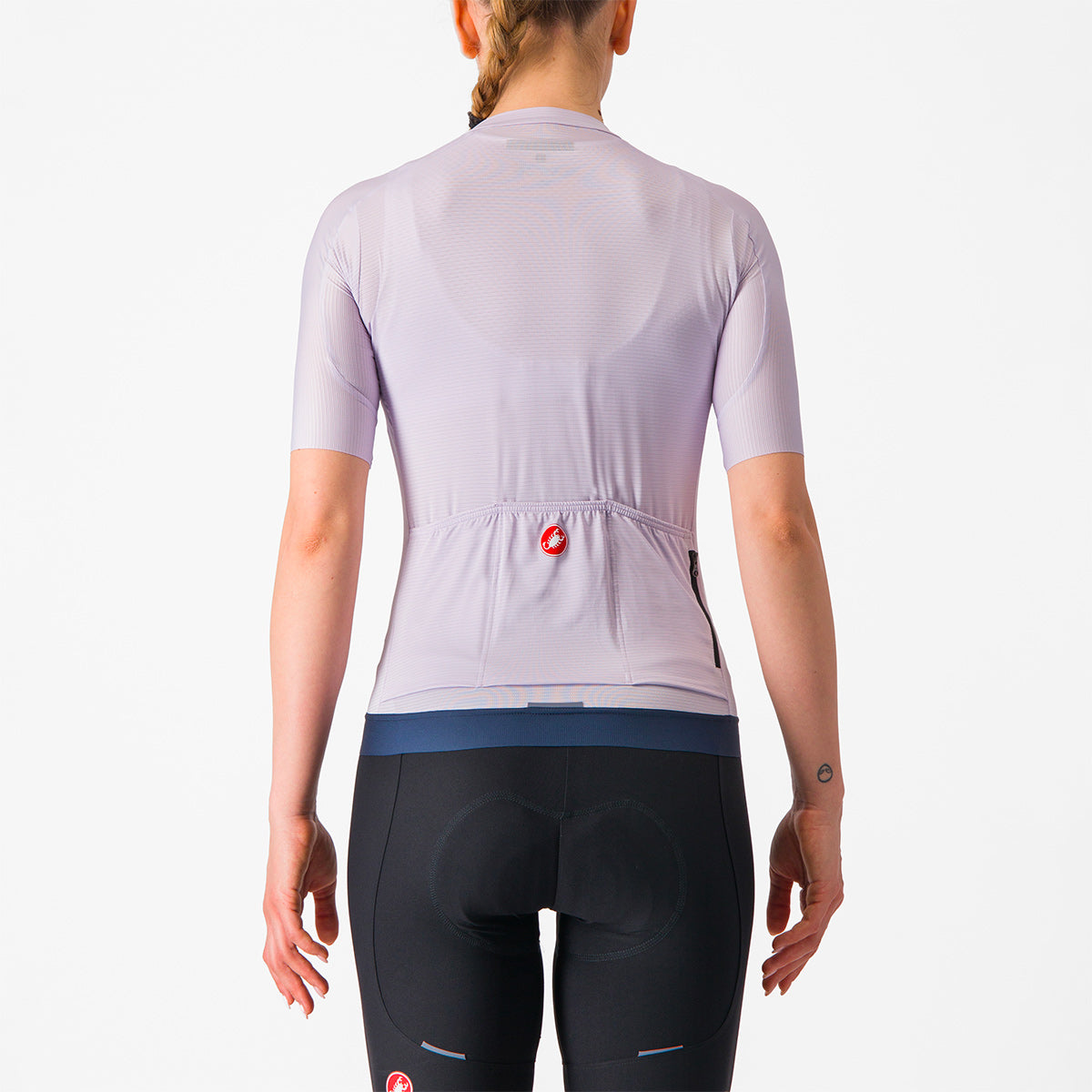 Maillot de manga corta CASTELLI ESPRESSO Mujer Lavanda