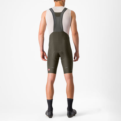 Culote Corto con Tirantes CASTELLI ESPRESSO Caqui