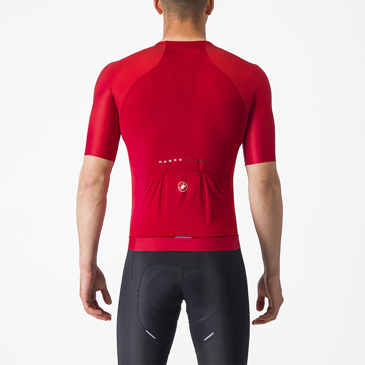 Maillot de manga corta CASTELLI AERO RACE 7.0 Rojo