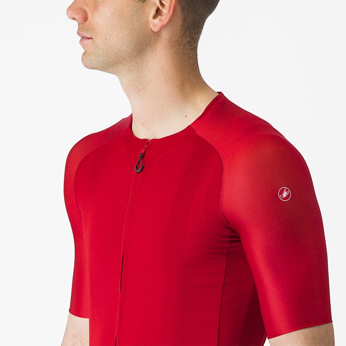 Maillot de manga corta CASTELLI AERO RACE 7.0 Rojo