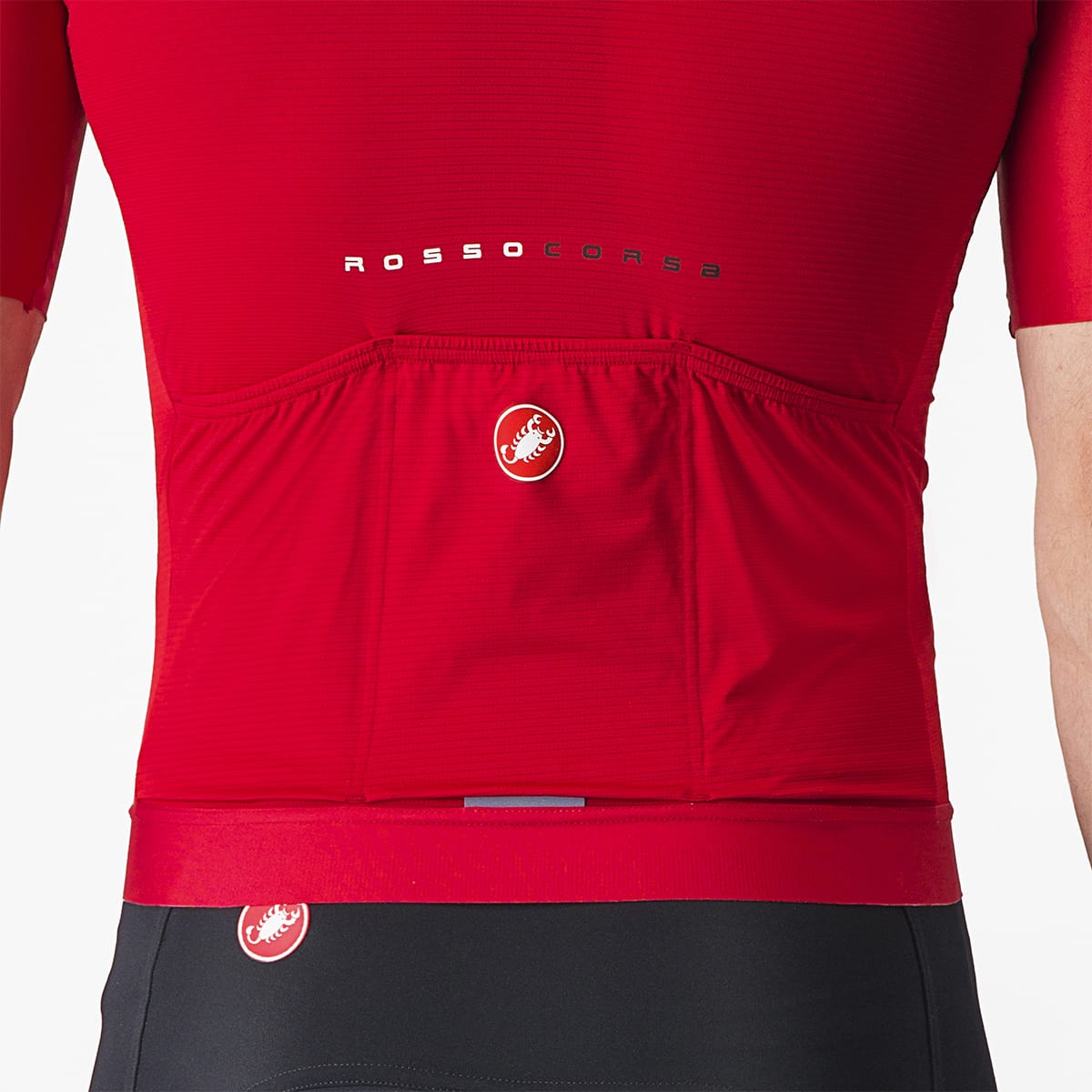 Maillot de manga corta CASTELLI AERO RACE 7.0 Rojo