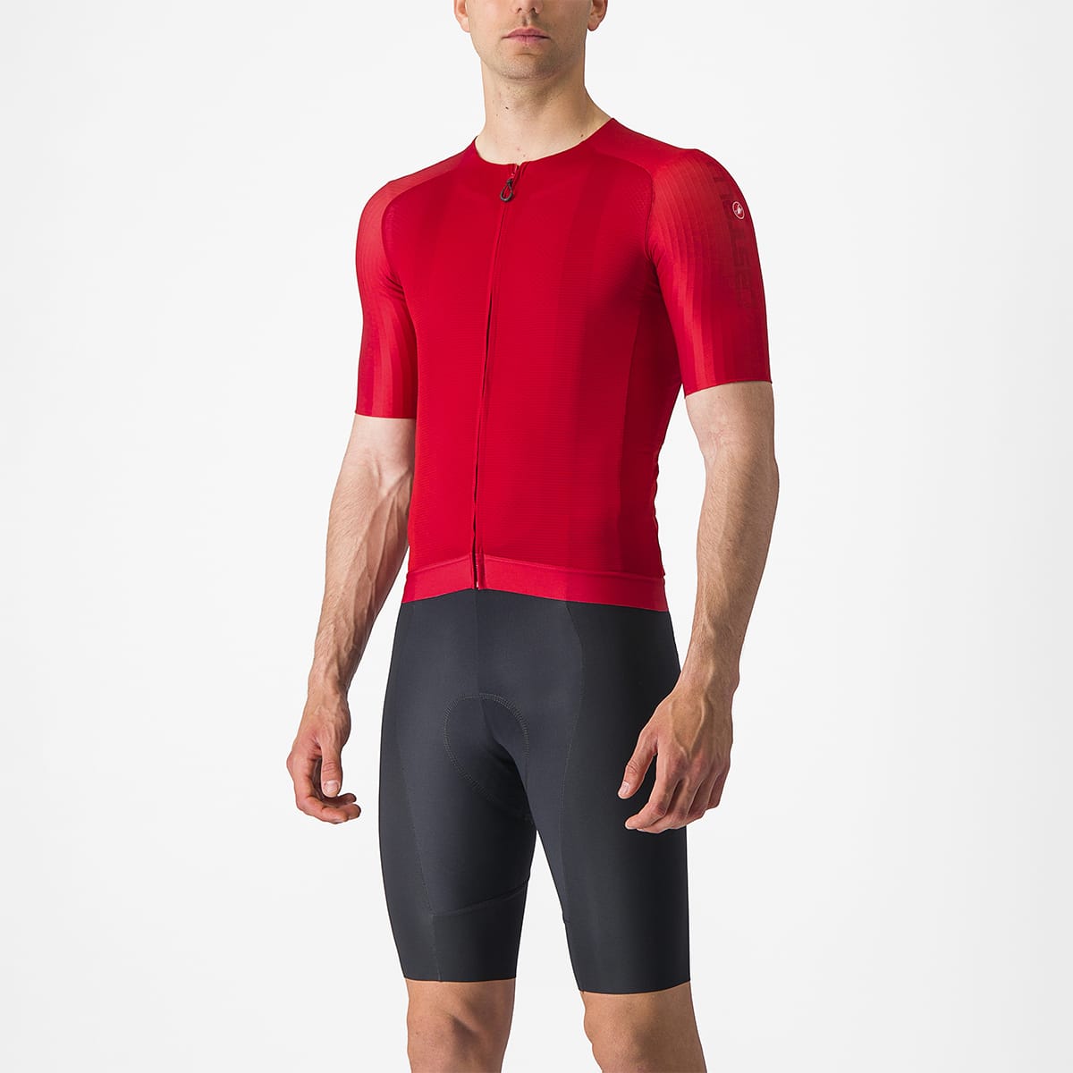 Maillot de manga corta CASTELLI AERO RACE 7.0 Rojo