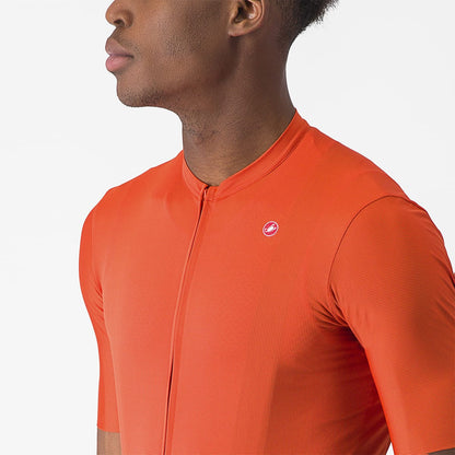 Maillot CASTELLI UNLIMITED ENTRATA 2 Mangas Cortas Naranja