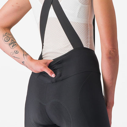 Culote Corto con Tirantes ESPRESSO DT Mujer Negro