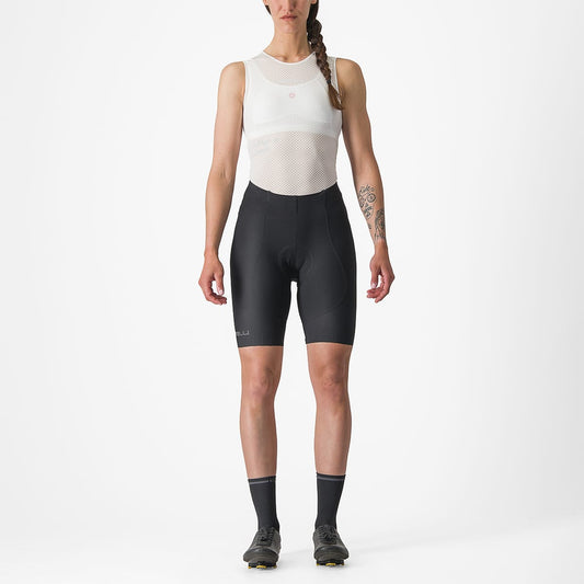 Pantalón Corto CASTELLI ESPRESSO Mujer, Negro