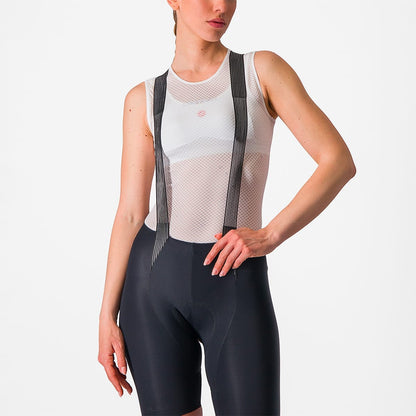 Ropa Interior Técnica CASTELLI PRO MESH Mujer Sin Mangas Blanco