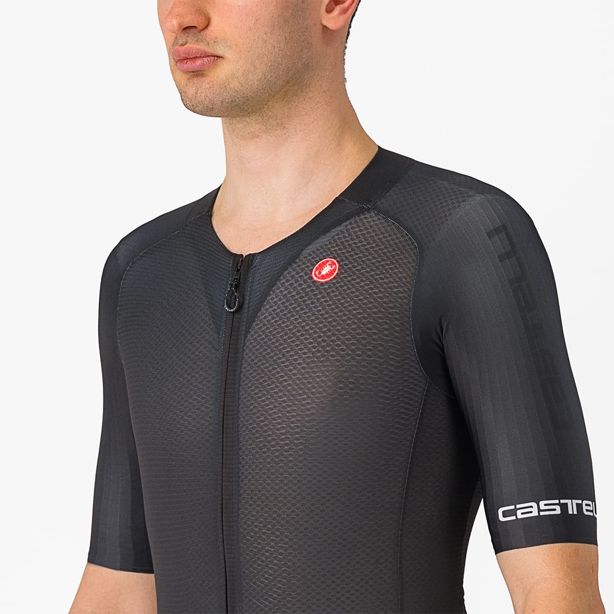 Mono CASTELLI SANREMO BTW SPEED Mangas Cortas Negro