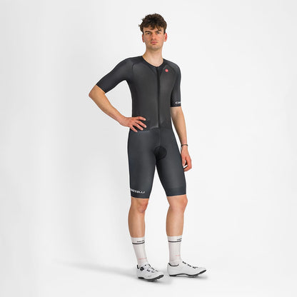 Mono CASTELLI SANREMO BTW SPEED Mangas Cortas Negro