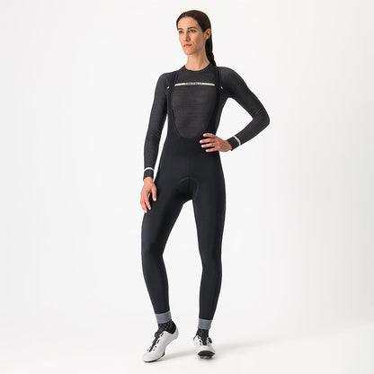 Ropa Interior CASTELLI MERINO SEAMLESS Mujer Mangas Largas Negro