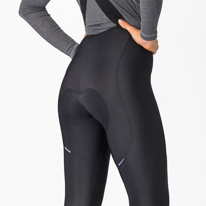 Culotte Largo con Tirantes CASTELLI ESPRESSO DT Mujer Negro