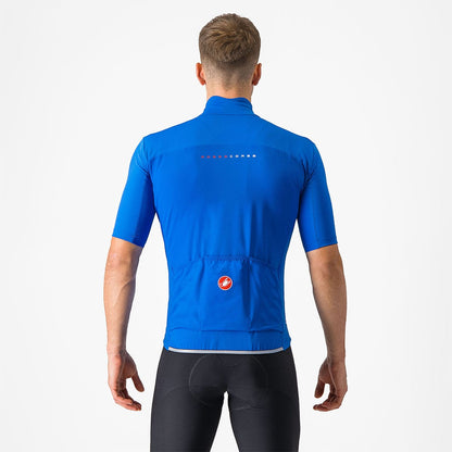 Maillot CASTELLI PERFETTO RoS 2 WIND Manga Corta Azul