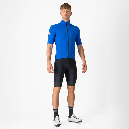 Maillot CASTELLI PERFETTO RoS 2 WIND Manga Corta Azul