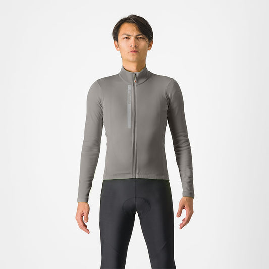 CASTELLI ENTRATA THERMAL Maillot de manga larga Gris