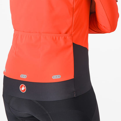 Chaqueta CASTELLI ALPHA DOPPIO ROS Mujer Coral/Negro