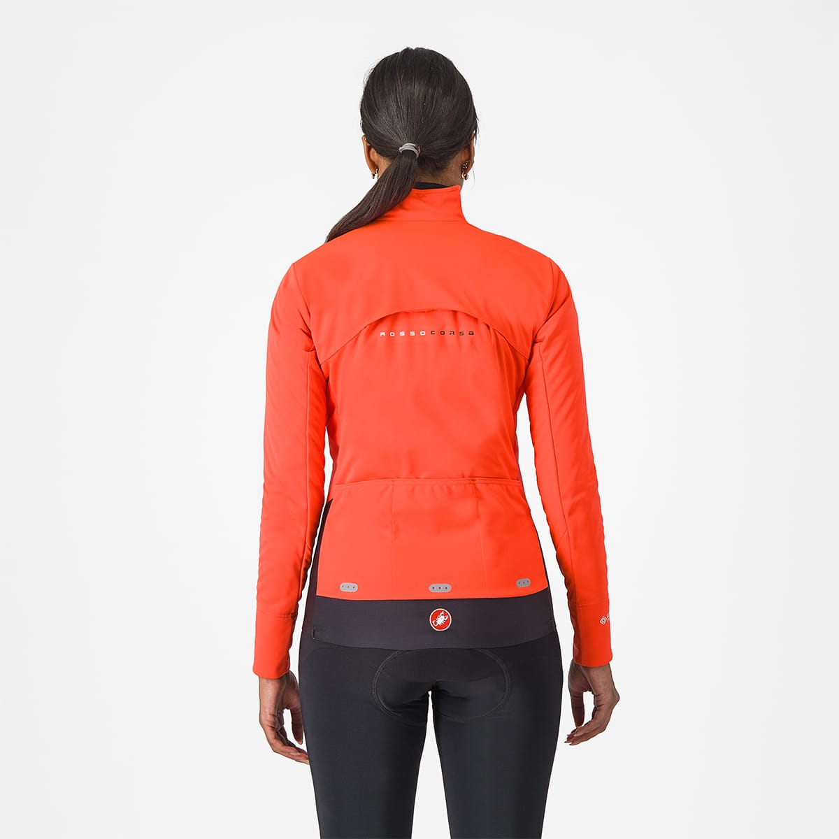 Chaqueta CASTELLI ALPHA DOPPIO ROS Mujer Coral/Negro