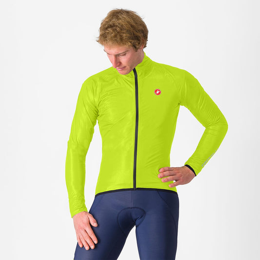 Chaqueta CASTELLI SQUALL SHELL Amarillo/Negro