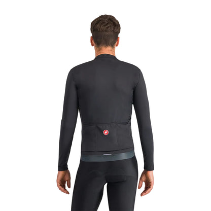 Maillot CASTELLI ESPRESSO THERMAL Manga Larga Negro