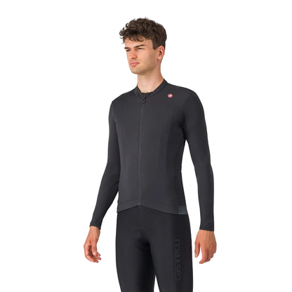 Maillot CASTELLI ESPRESSO THERMAL Manga Larga Negro