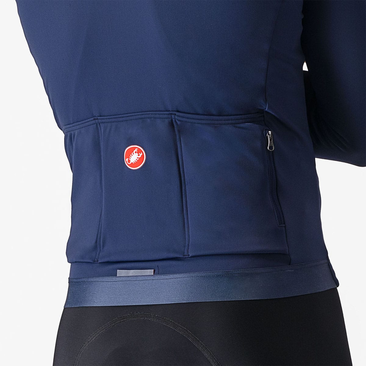 Maillot de manga larga CASTELLI ESPRESSO THERMAL Azul