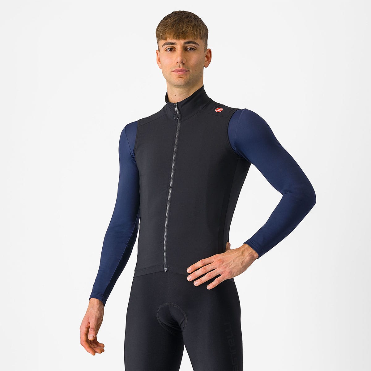 CASTELLI ESPRESSO Chaleco sin mangas Negro