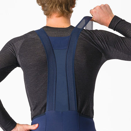Culote Largo con Tirantes CASTELLI ESPRESSO Azul