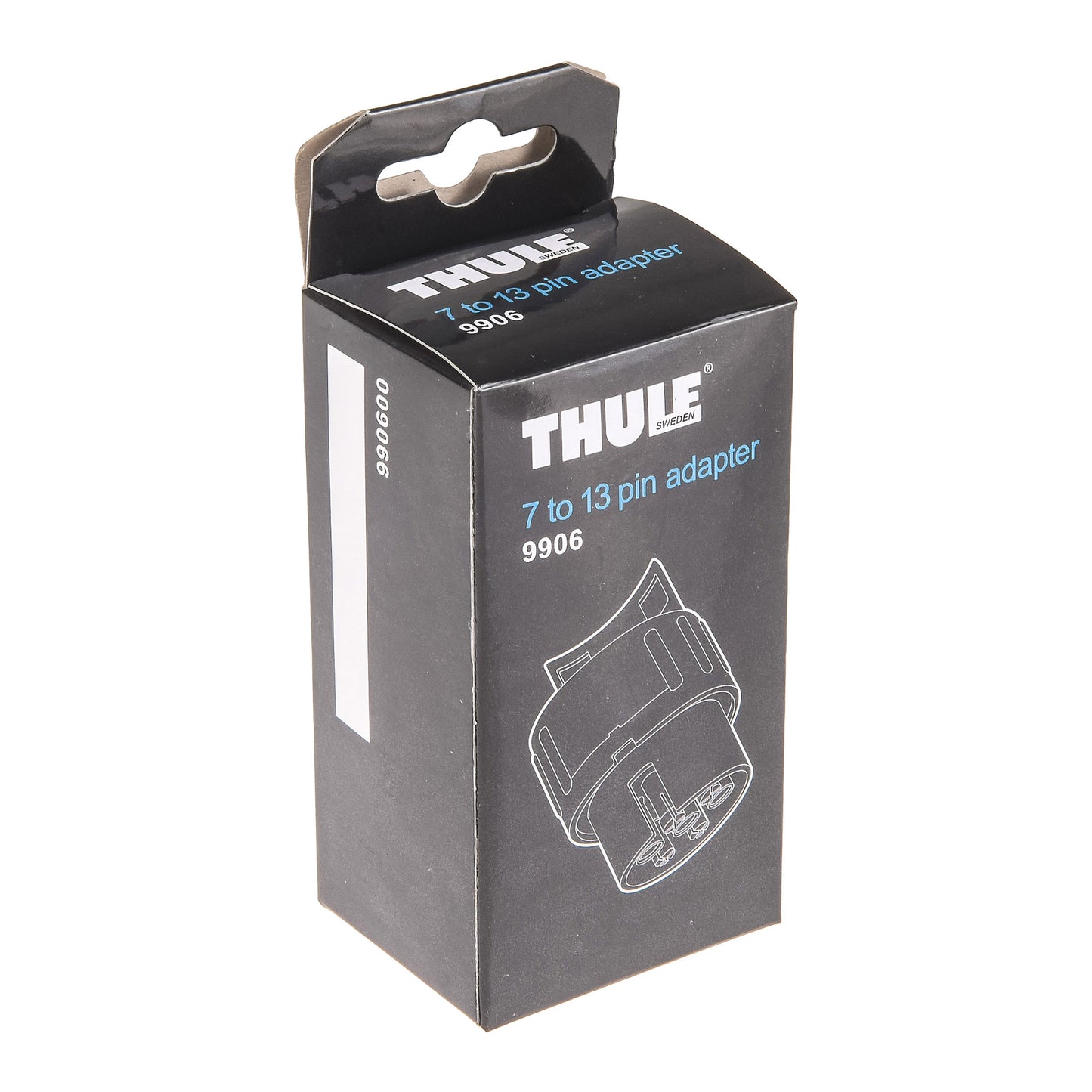 Adaptador de 7 clavijas a 13 clavijas para enganche de bola THULE Negro