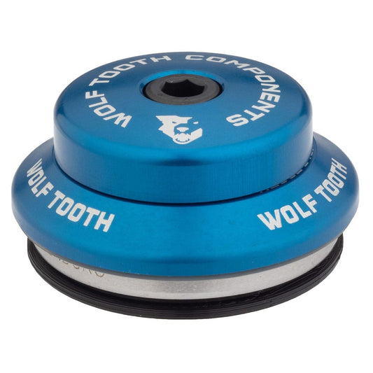 Cazoleta Alta para Juego de Dirección Integrado WOLF TOOTH PREMIUM 1"1/8 IS42 Stack 7mm Azul