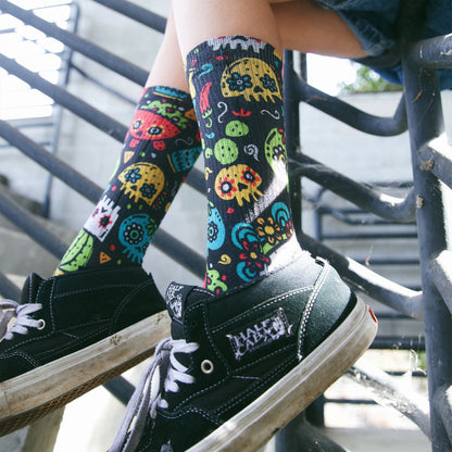 Calcetines MERGE4 WALMAZAN SUGAR SKULL MINI