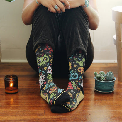 Calcetines MERGE4 WALMAZAN SUGAR SKULL MINI