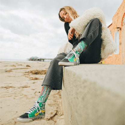 Calcetines MERGE4 BAD OTIS LINK RAINBOW FLOWER