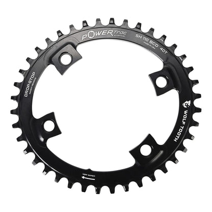 Plato Mono Oval 11V WOLF TOOTH Shimano Dura-Ace 9100 / Ultegra 8000 / 105 R7000 110 mm