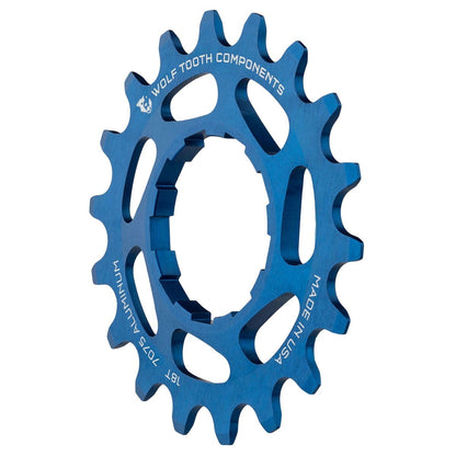 Piñón Single Speed WOLF TOOTH Alu Azul