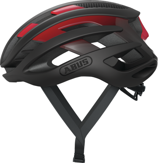 Casco de carretera ABUS AIRBREAKER Negro/Rojo