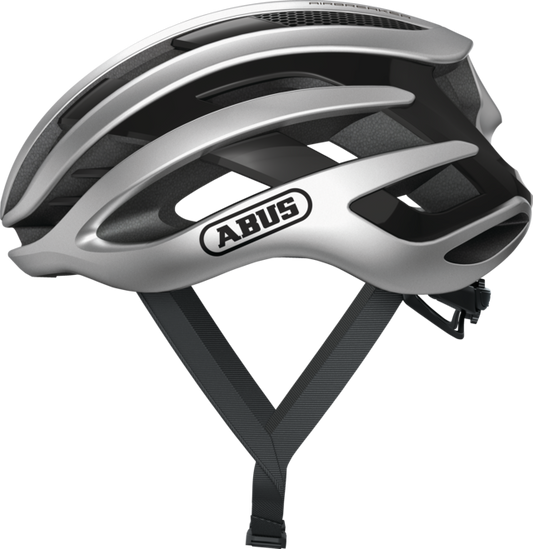 Casco de carretera ABUS AIRBREAKER Plata