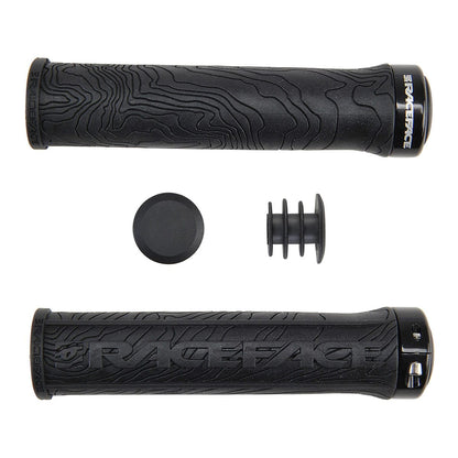 Puños RACE FACE HALF NELSON Lock-On Gris