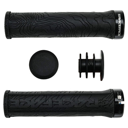 Puños RACE FACE HALF NELSON Lock-On Gris