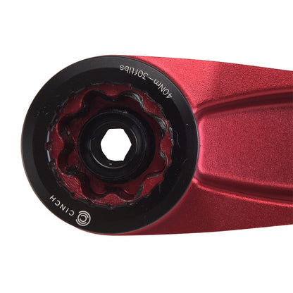 Bielas RACE FACE ATLAS CINCH Pedalier 68/73 mm Rojo