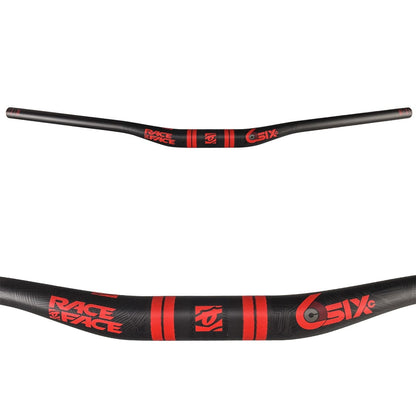 Manillar RACE FACE SIXC Rise 20 mm 35/820 mm Rojo