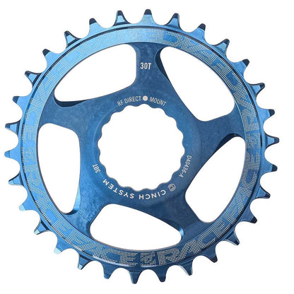 Plato Mono RACE FACE NARROW WIDE 9/10/11/12V Cinch Direct Mount Azul