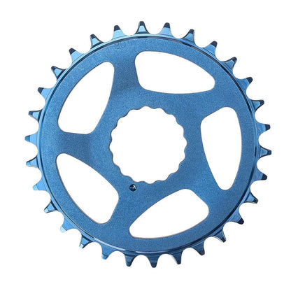 Plato Mono RACE FACE NARROW WIDE 9/10/11/12V Cinch Direct Mount Azul