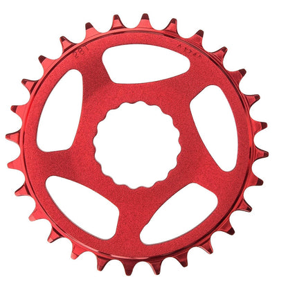Plato Mono RACE FACE NARROW WIDE 9/10/11/12V Cinch Direct Mount Rojo