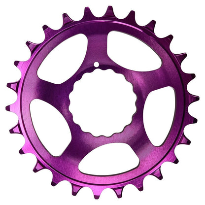 Plato Mono RACE FACE NARROW WIDE 9/10/11/12V Cinch Direct Mount Violeta