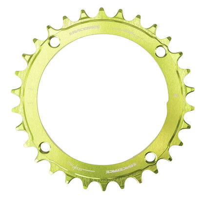 Plato Mono RACE FACE NARROW WIDE 9/10/11/12V 4 Agujeros 104 mm Verde