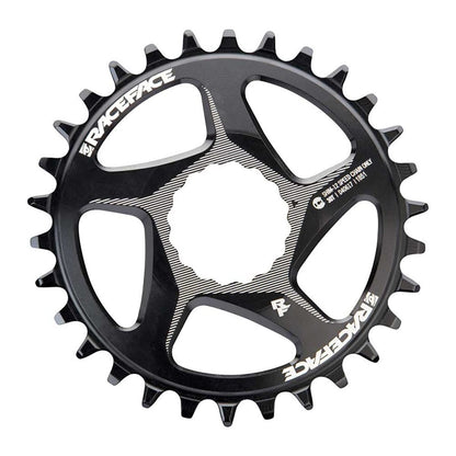 Plato Mono RACE FACE 12V Direct Mount Compatible SHIMANO Negro