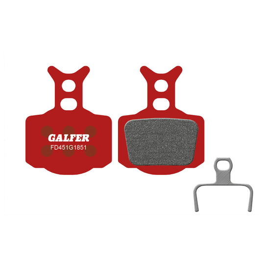 Insertos semimetálicos GALFER ADVANCED Formula Cura / Mega / The One / R0 / R1 / RX / RR1 / T1 / C1