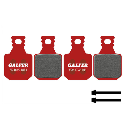 GALFER ADVANCED Pastillas de freno semimetálicas Magura MT5 / MT7 (4 pistones)