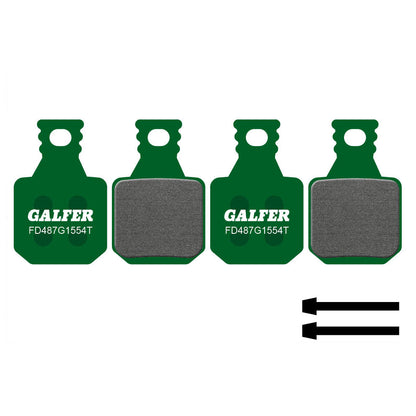 Pastillas Semimetálicas GALFER PRO Magura MT5 / MT7 (4 pistones)